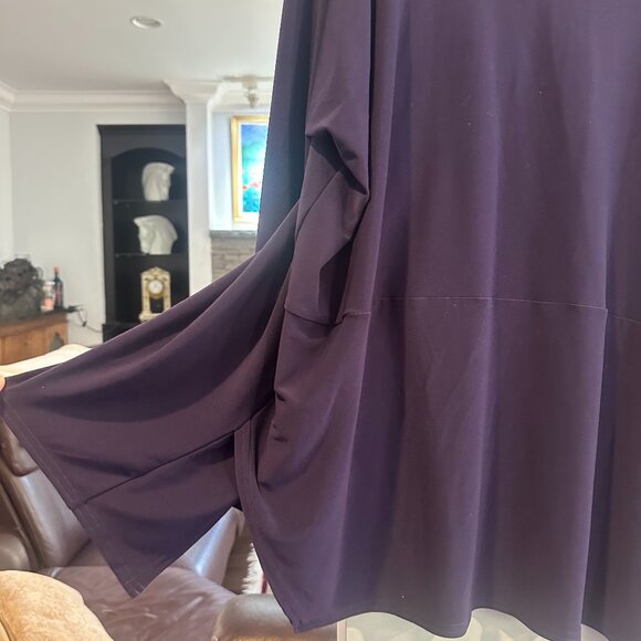 Deep purple Sympli Women's Top - Picture 5 of 5